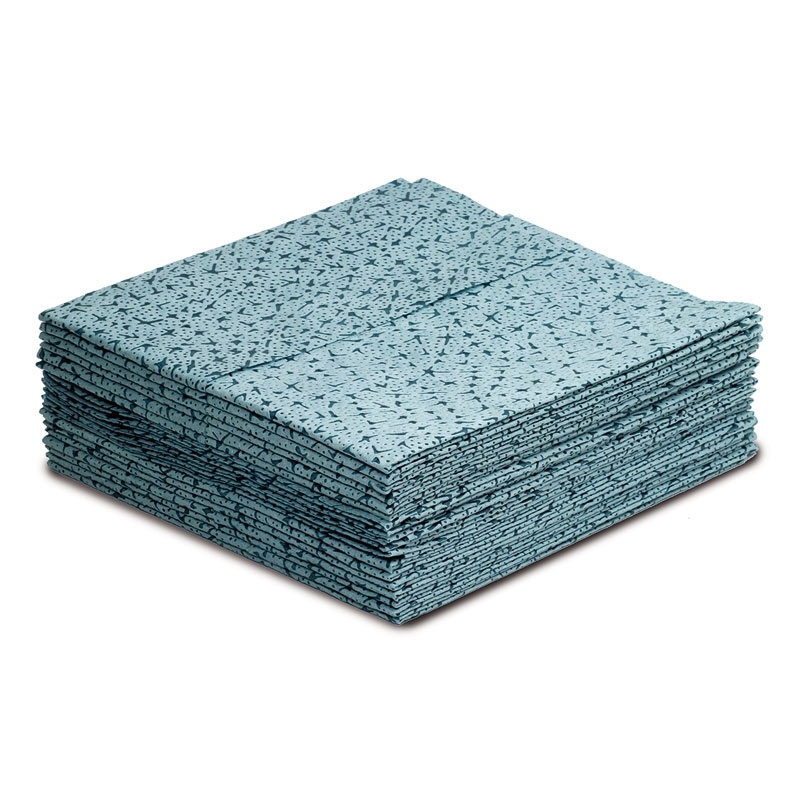 Polystar® Lingette, bleu, 10 x 35 chiffons d’env. 400 x 420 mm