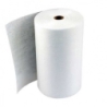Chiffon dépoussiérant en viscose en rouleau, imprégné, blanc, 50 feuilles de 600 x 250 mm