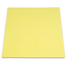 Chiffon en microfibres PU, jaune, env. 375 x 375 mm