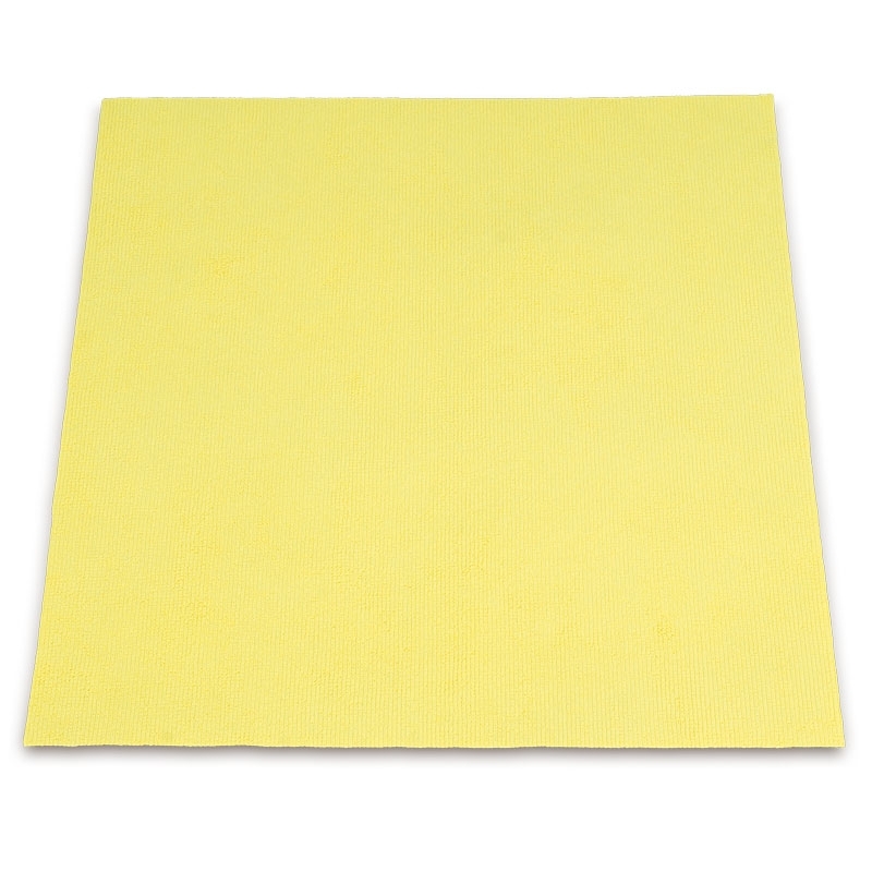 Chiffon en microfibres PU, jaune, env. 375 x 375 mm