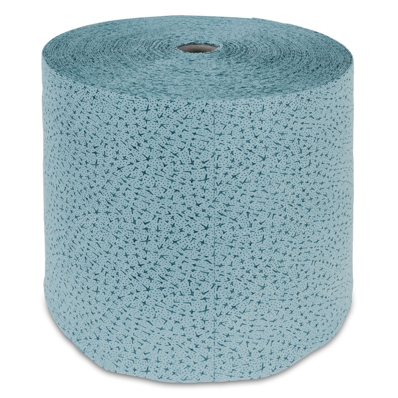 Polystar® rouleau de lingettes, bleu, env. 500 coupons de 380 x 320 mm