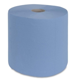 Multiclean® Putztuchrolle, blau, 3-lagig, ca. 785 Abrisse à 350 x 290 mm