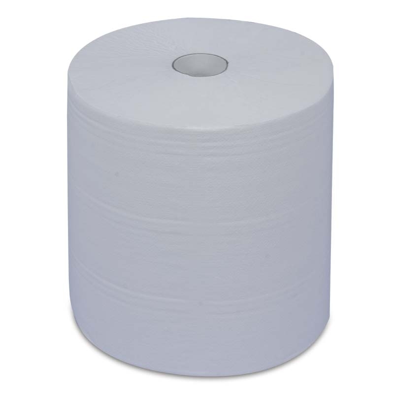 Rouleau d’essuie-mains, ultra blanc, 2 couches, env. 200 mm x 285 m, non perforé
