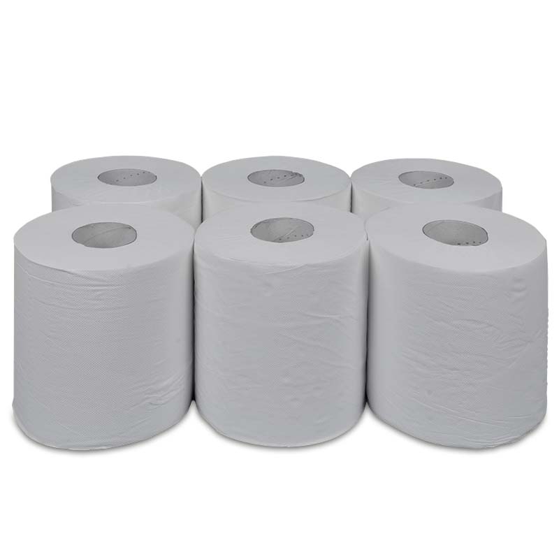 Rouleau d’essuie-main, ultra blanc, 1 couche, env. 790 coupures d’env. 203 mm x 300 m