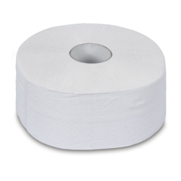 Papier toilette rouleau géant, blanc, 2 couches, env. 1166 feuilles de 92 mm x 200 mm