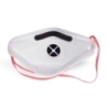 Masque filtrant les particules fines avec valve d'expiration FFP3 NR D, plié