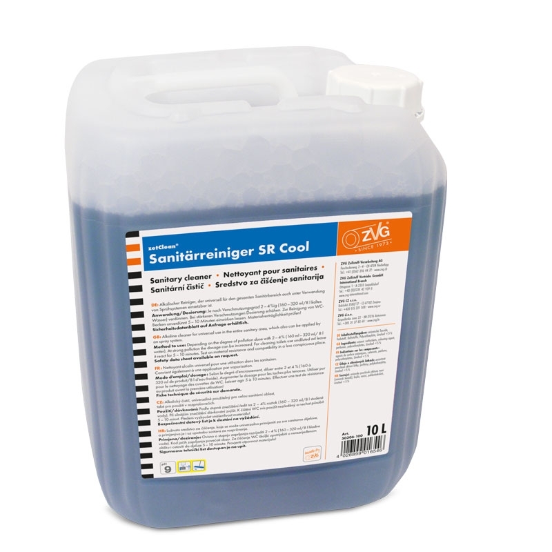 Nettoyant pour sanitaires SR Cool, 10 l
