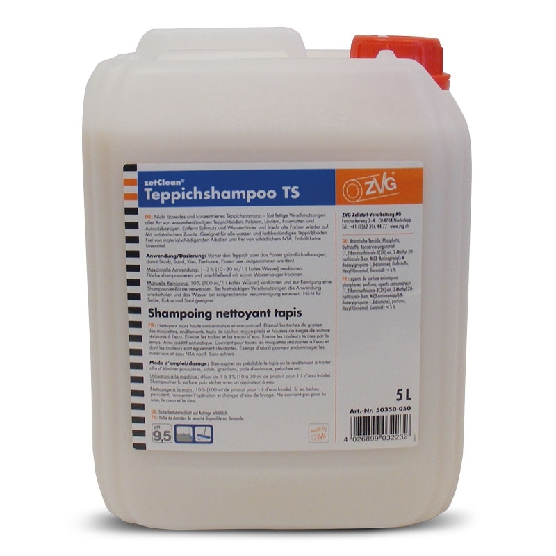 Shampooing pour tapis TS, 5 l