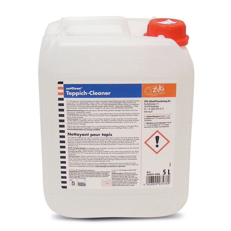 Nettoyant à moquette, bidon de 5 l