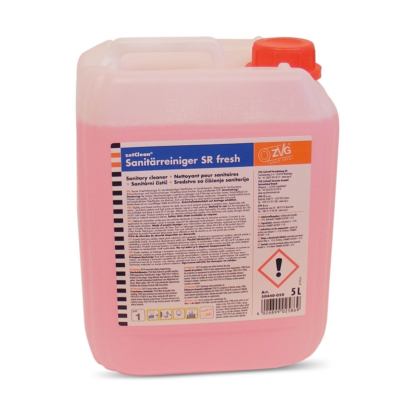 Nettoyant pour sanitaires SR fresh, 5 l