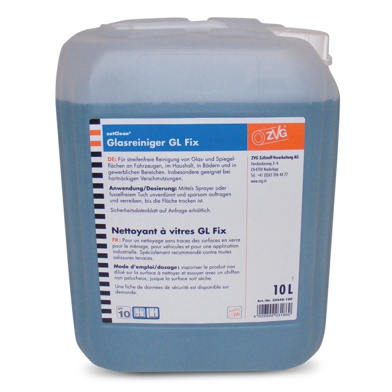 Nettoyant vitres GL fix, 10 l