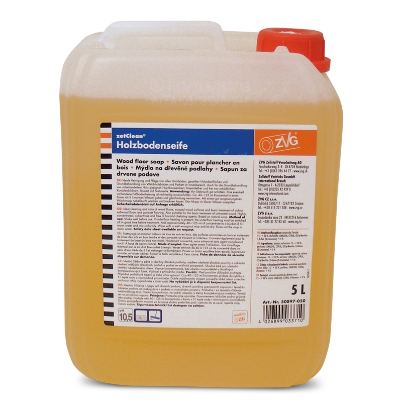 Savon pour planchers en bois, 5 l