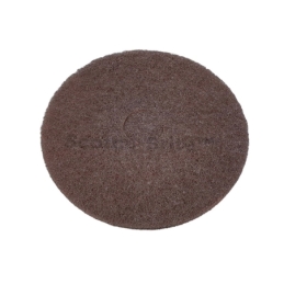 Super-Pad « Scotch-Brite » brun, diamètre 508 mm (20")