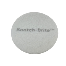 Super-Pad "Scotch-Brite" weiss, Durchmesser 406 mm (16")