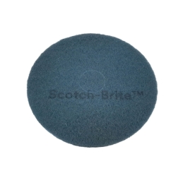 Super-Pad "Scotch-Brite" blau, Durchmesser 406 mm (16")