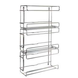 Halterung 3er für Handschuhboxen, verchromt, 42.4 x 25.4 x 8.6 cm