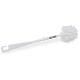 Brosse WC Extra tête ronde, blanc, 370 x 70 mm