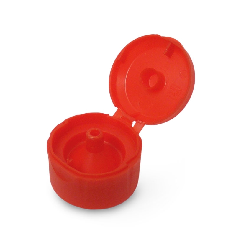 Bouchon pour bouteille ronde de 500 ml et 1000 ml, droit, rouge