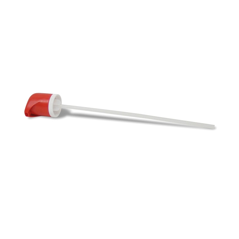 Bouchon pour bouteille cylindrique de 650 ml, rouge, tube ascendant adapté à la bouteille, pour produits acides