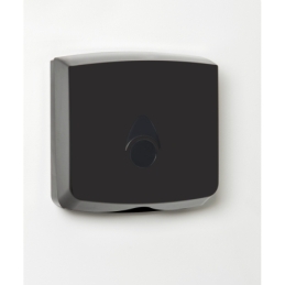 Distributeur de serviettes pliées Myriad, noir, pour serviettes pliées d'une profondeur de 65 mm et d'une largeur maximale de 