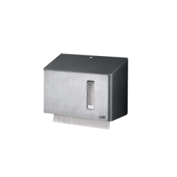 Distributeur de serviettes en papier HSU 15 E AFP, avec serrure et fenêtre de contrôle