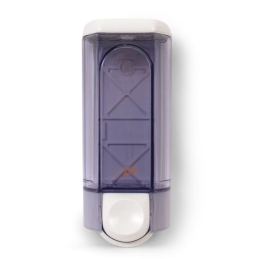 Distributeur de savon, 800 ml, blanc transparent, rechargeable, pour savon liquide