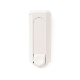 Distributeur de savon, 800 ml, blanc, rechargeable, pour savon liquide
