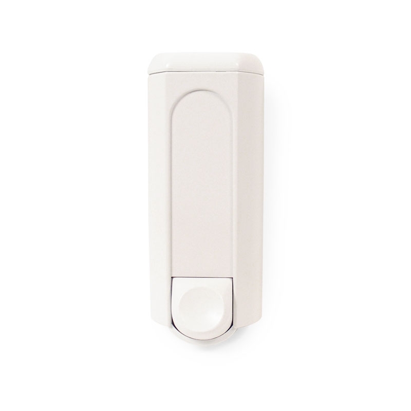 Distributeur de savon, 800 ml, blanc, rechargeable, pour savon liquide