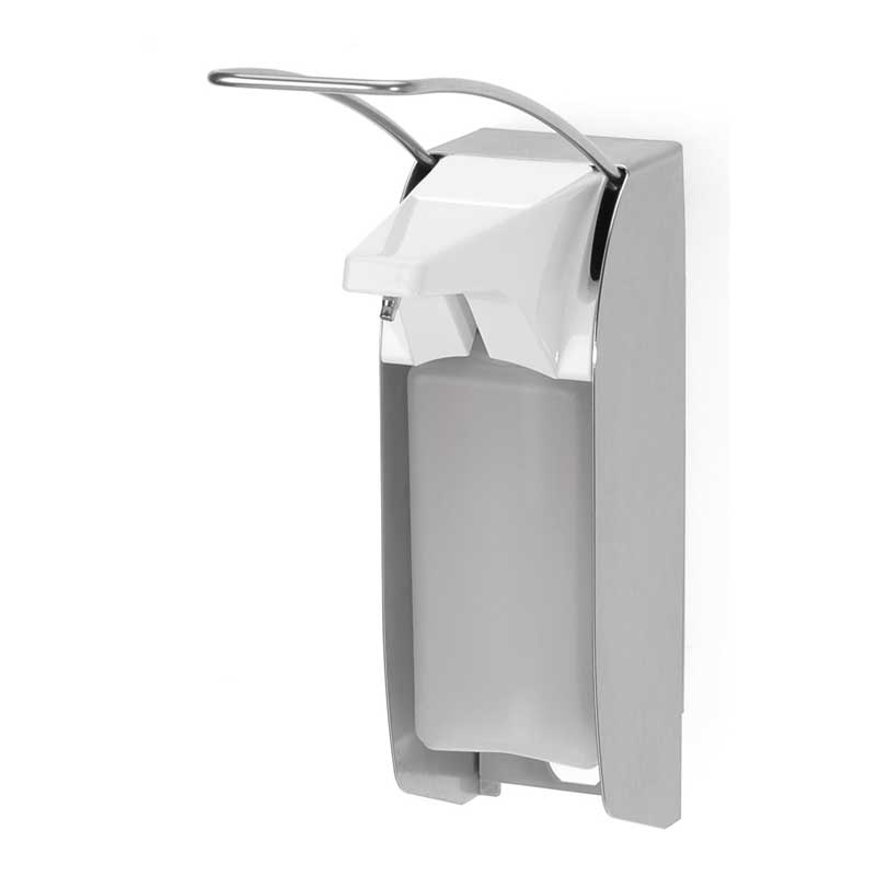 Distributeur de savon et de désinfectant, 500 ml.