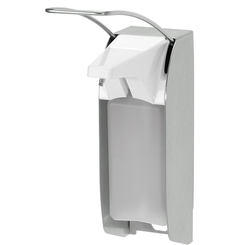 Distributeur de savon et de désinfectant, 1'000 ml.