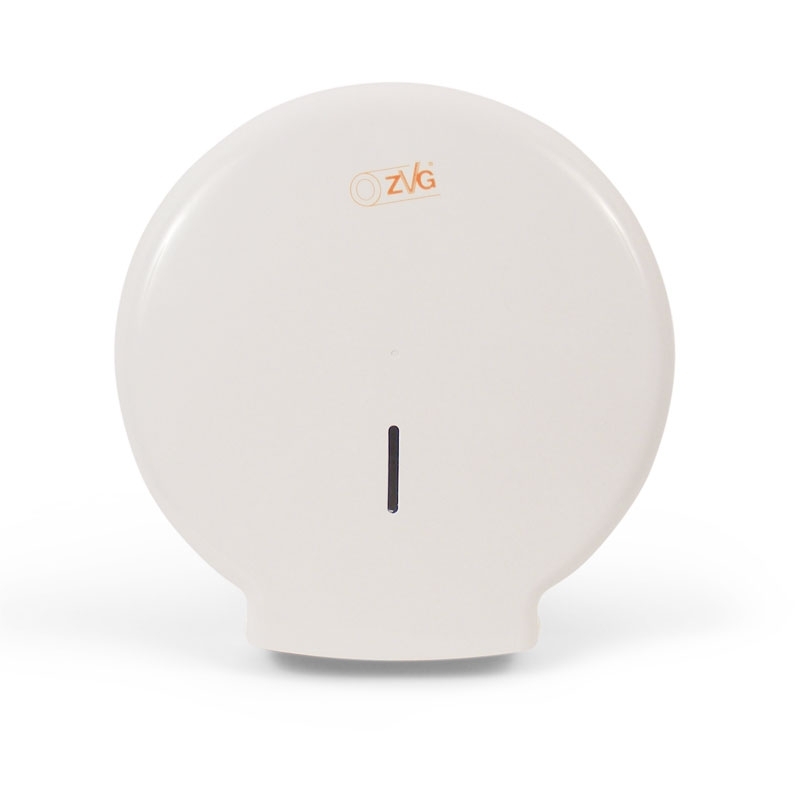 Distributeur de papier toilette MINI-Jumbo, blanc, pour rouleaux d'un diamètre max. de 24 cm