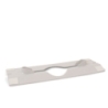 Adaptateur pour distributeur d’essuie-mains pliés, plastique, gris clair