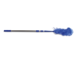 Staubwedel Profi blau, komplett mit Stiel