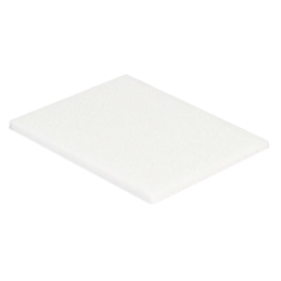 Tampon en non-tissé pour porte-tampon, blanc, 120 x 260 mm