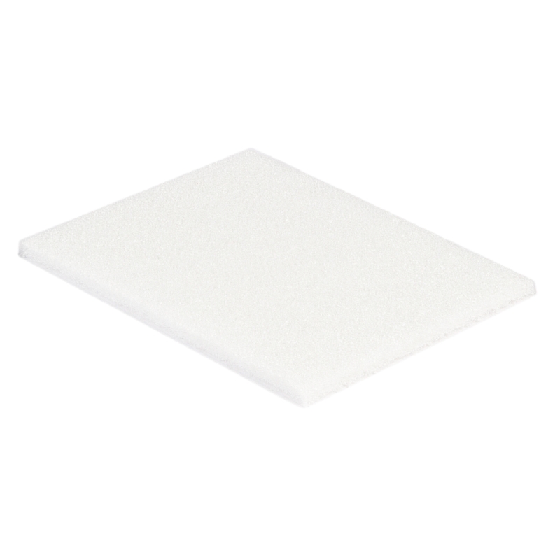 Tampon en non-tissé pour porte-tampon, blanc, 120 x 260 mm