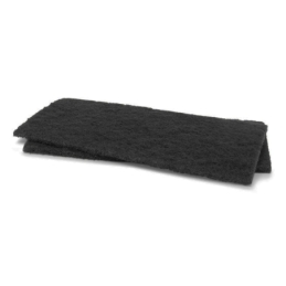 Tampon en non-tissé pour support de tampon, noir, 120 x 260 mm