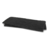 Tampon en non-tissé pour support de tampon, noir, 120 x 260 mm