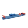 Support magnétique rabattable, bleu/rouge, 40 cm