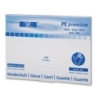 PE-Handschuh Premium in der Spenderbox, blau, 0,018 mm stark, Herrengrösse, 100 Stk. Box