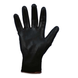 Gants en tricot fin Pro-Fit enduits de PU, noirs, taille XL/10