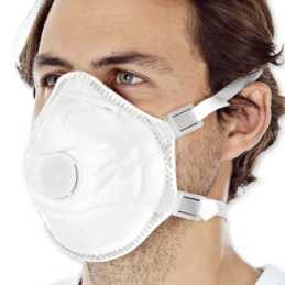 Masque filtrant les poussières fines avec valve d'expiration FFP3 NR D