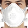 Feinstaubfiltermaske mit Ausatemventil FFP3 NR D