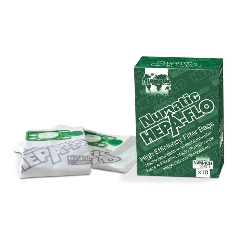 Vliesstaubbeutel HEPA-FLO NVM-1AH für RSB150/1-2 Batteriestaubsauger