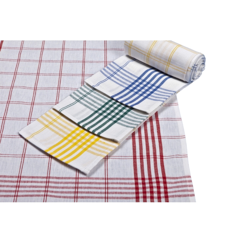 Geschirrtuch rot/weiss, 85 x 48 cm