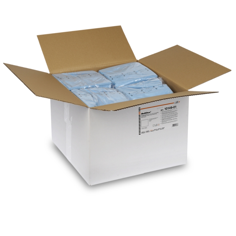 Multitex® Chiffon, bleu, 10 x 40 chiffons d’env. 380 x 340 mm