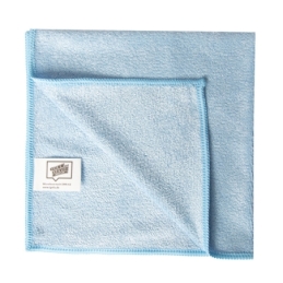 CLEAN and CLEVER Microfasertuch, blau, 280 g/m², 40 × 40 cm