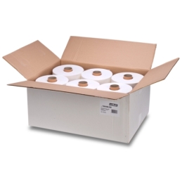 Rouleau d'essuie-mains, blanc, 2 couches, env. 240 mm x 140 m, non perforé