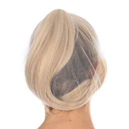 Charlotte de barrette Honeycomb avec visière | Nylon, couleur bleu / taille 53 cm