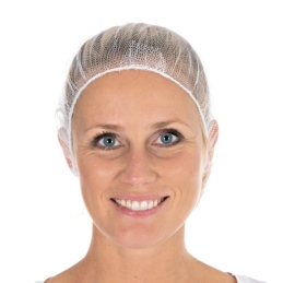 Charlotte de barrette Honeycomb | Nylon, couleur blanc / taille 60 cm