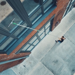 OptiLoc Teleskopstange 125 cm